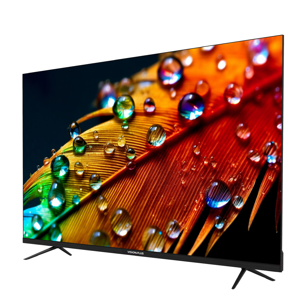 Vision Plus 55" 4K QLED TV with Vidaa OS + Free Wall  Mount